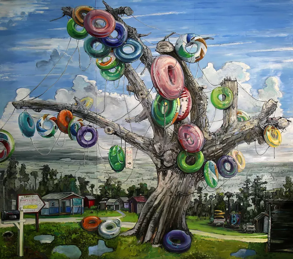 "Lowe's Tubes, Ichetucknee," 2018 - AMER KOBASLIJA