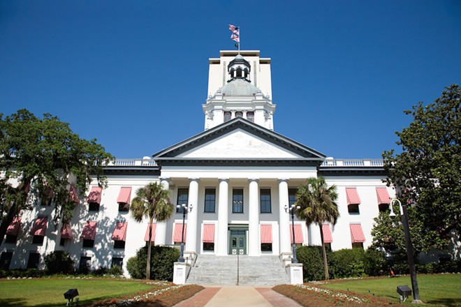 PHOTO OF FLORIDA CAPITOL BUILDING IN TALLAHASSEE VIA ADOBE