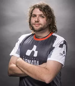 Eric Alpizar (gamer tag "HeavyCura") of the Armada - PHOTO VIA FULL SAIL UNIVERSITY