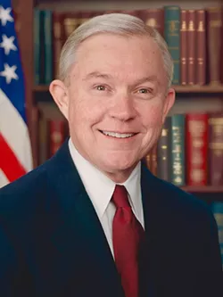 Jeff Sessions official portrait - PUBLIC DOMAIN