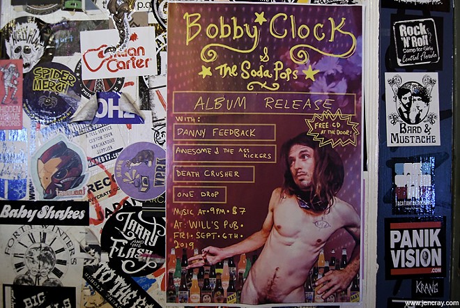 Bobby Clock & the Soda Pops album release show at Will's Pub - JEN CRAY