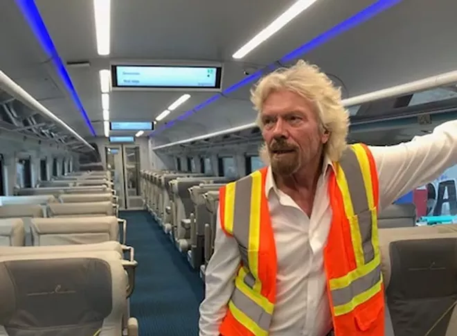Virgin Group founder Richard Branson - PHOTO VIA VIRGIN