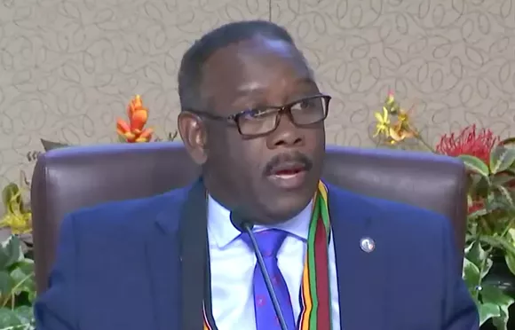 Orange County Mayor Jerry Demings on Tuesday - SCREENSHOT VIA ORANGE COUNTY GOVERNMENT/YOUTUBE