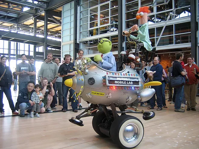 The Muppet Mobile Lab at Pixar Studios - IMAGE VIA DAWN ENDICO | WIKIMEDIA