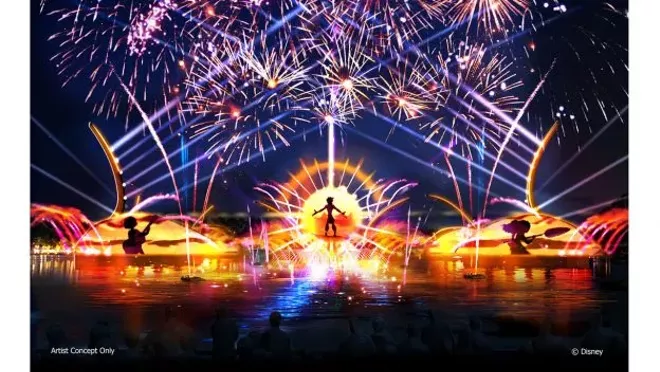 Concept art for the new Epcot nighttime spectacular, HarmonioUS - PHOTO VIA DISNEY PARKS BLOG