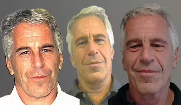 Mugshots of Jeffrey Epstein in 2006, 2011 and 2013 - IMAGES VIA PUBLIC RECORDS