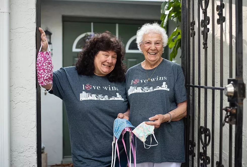 Wendy and Bernie - PHOTO BY MATT KELLER LEHMAN