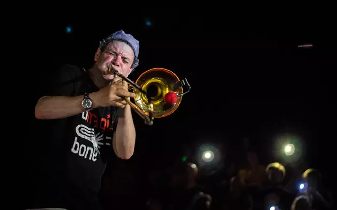 'Trombone Magic,' by Elias Faingersh - PHOTO BY ASHLEIGH GARDNER, COURTESY ORLANDO FRINGE