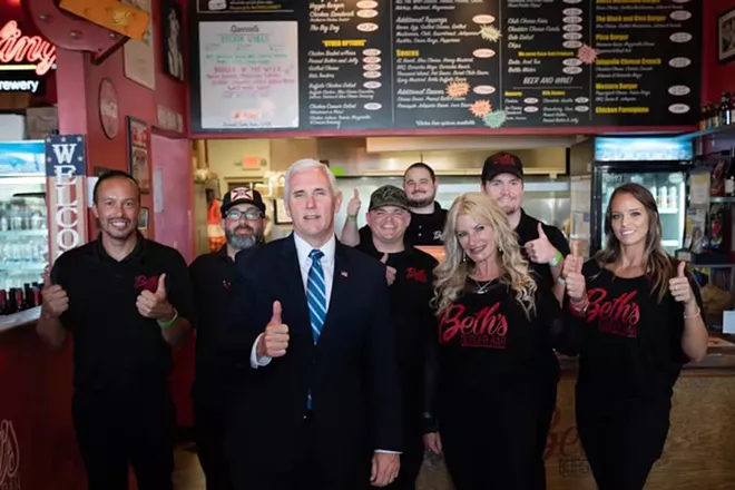 PHOTO VIA MIKE PENCE/FACEBOOK