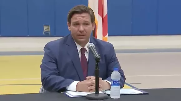 SCREENSHOT VIA RON DESANTIS/FACEBOOK