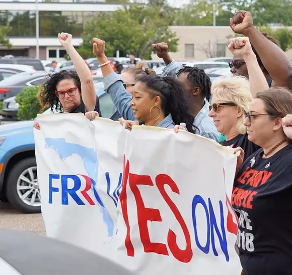 PHOTO VIA FLORIDA RIGHTS RESTORATION COALITION