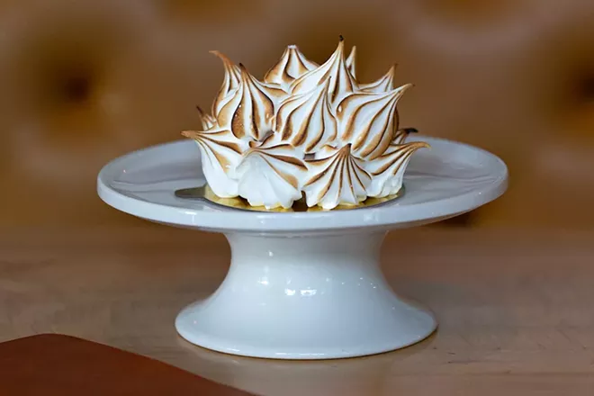 Baked Alaska at the Osprey. - PHOTO BY ROB BARTLETT