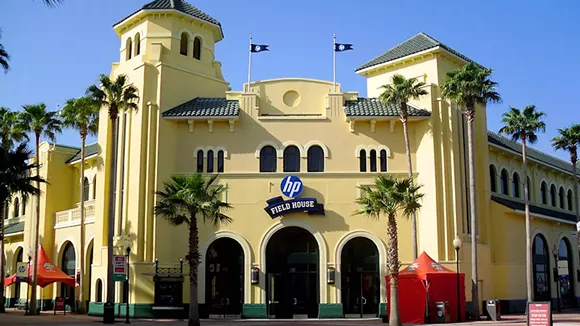 The HP Field House at ESPN Wide World of Sports houses two basketball courts - PHOTO VIA ESPN WIDE WORLD OF SPORTS