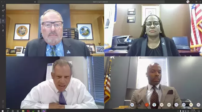 Orlando City Council members meeting on March 30, 2020 - SCREENSHOT VIA CITY OF ORLANDO/YOUTUBE