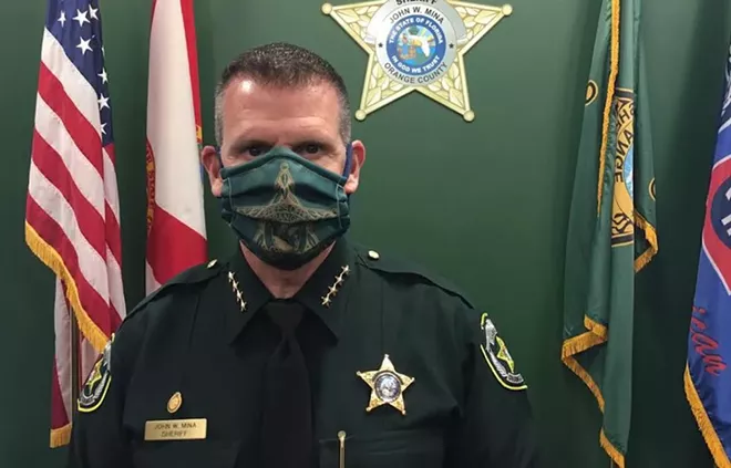 Sheriff John Mina - PHOTO COURTESY SHERIFF JOHN MINA/FACEBOOK
