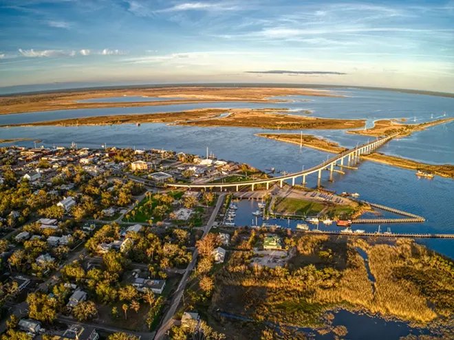 Apalachicola is a small Coastal Community on the Gulf of Mexico in Florida's Panhandle. - PHOTO VIA ADOBE STOCK