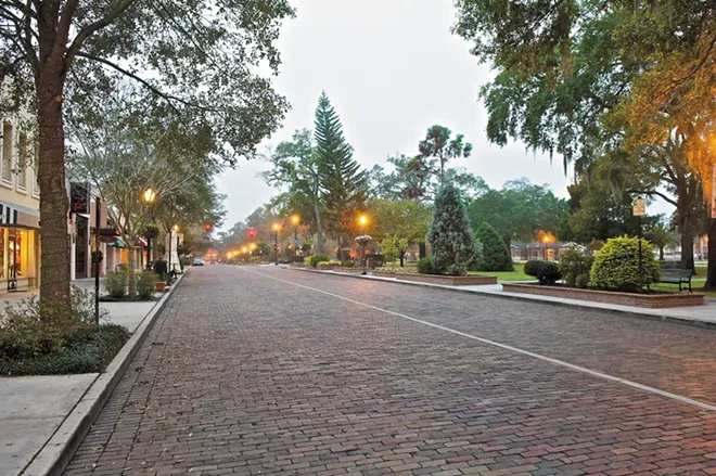 Winter Park's Park Avenue - PHOTO BY BARRY KIRSCH