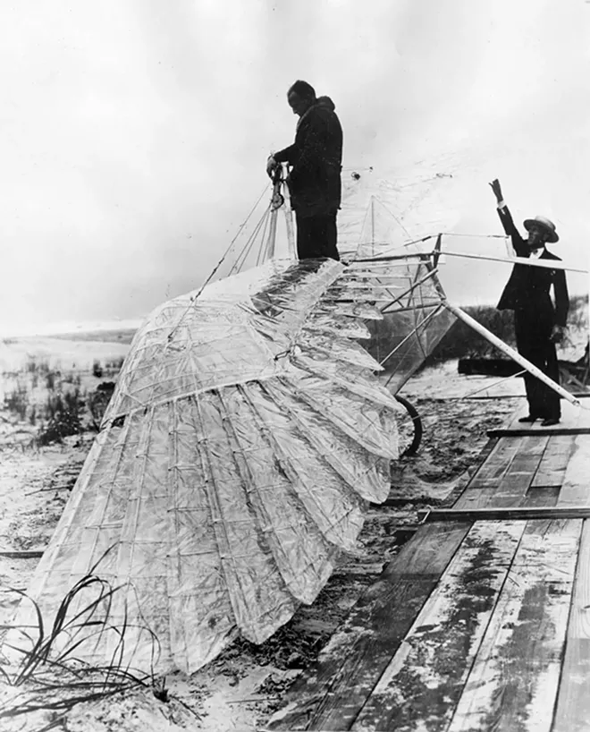 The 'ornithopter' - PHOTO VIA FLORIDA MEMORY