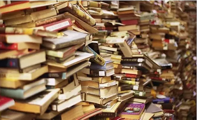 Stacks of the good stuff - PHOTO COURTESY BOOKSTORE DAY/FACEBOOK