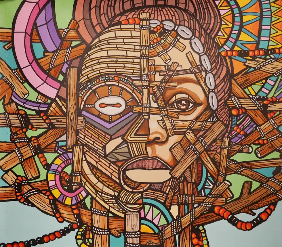 OCT. 2-JAN. 2, 2021: 'CONSTRUCT: OUR ORLANDO,'  MENNELLO MUSEUM OF AMERICAN ART - DON RIMX, &lsquo;DILOGGUN,&rsquo; 2019, ACRYLIC ON CANVAS [PHOTO COURTESY MENNELLO MUSEUM]