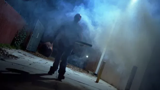 Nothing to see here but a serial killing pizza delivery guy who can teleport. Oh wait, that sounds pretty cool. - GRAVITAS VENTURES/KAMIKAZE DOGFIGHT
