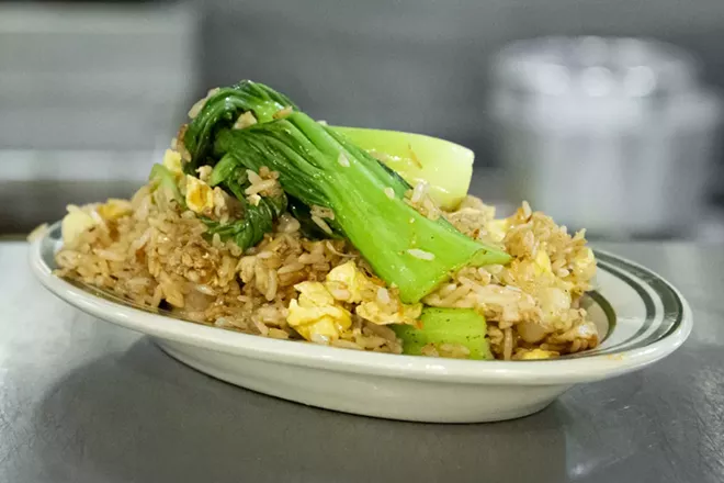 Arroz chaufa - PHOTO BY ROB BARTLETT