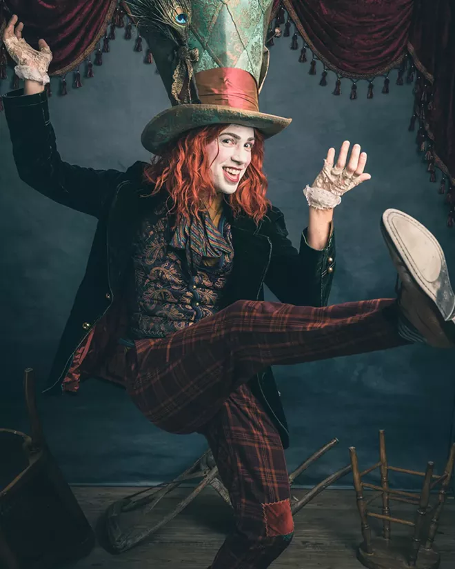 The Mad Hatter - PHOTO BY MIKE DUNN