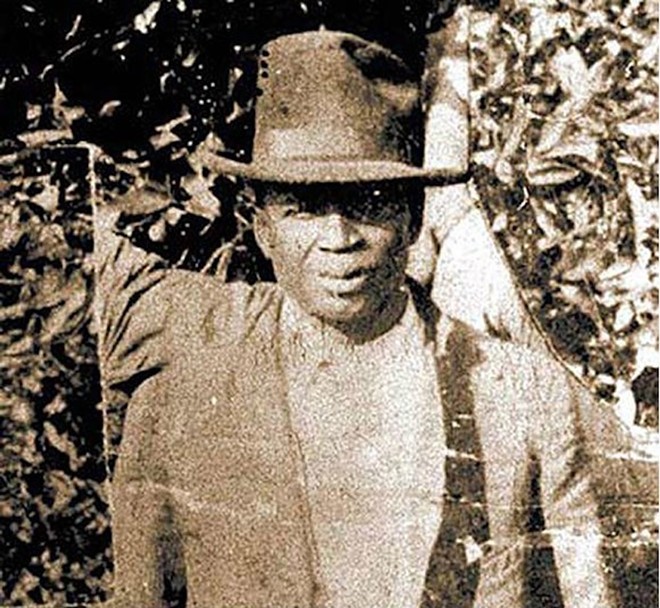 Julius "July" Perry, an Ocoee resident, was lynched in Orlando by a white mob after encouraging his African American neighbors to vote. - PHOTO VIA FLORIDA HISTORY PROJECT