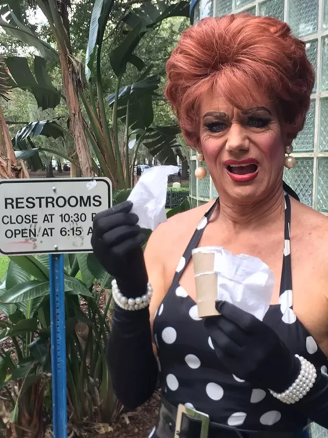 Miss Sammy in 'Ladies of Eola Heights: Zoom Reunion' - PHOTO COURTESY OF MICHAEL WANZIE