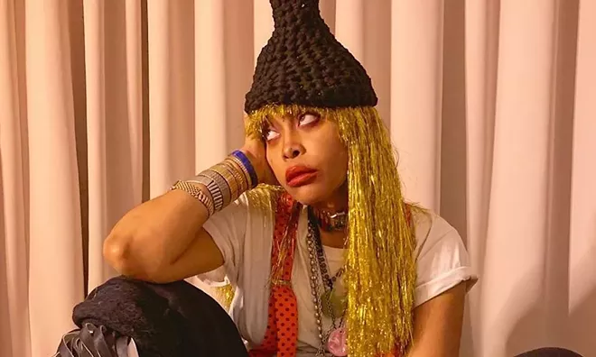 Erykah Badu, Saturday at Addition Financial Arena - PHOTO VIA TICKETMASTER