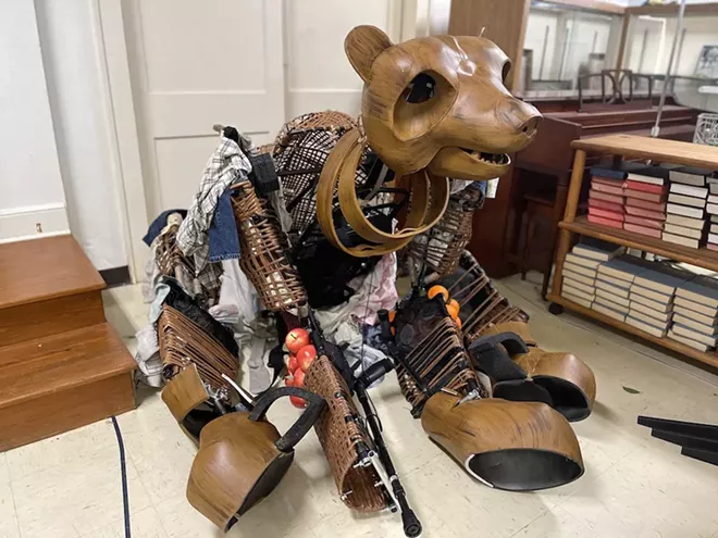 props by MicheLee Puppets - PHOTO BY SETH KUBERSKY