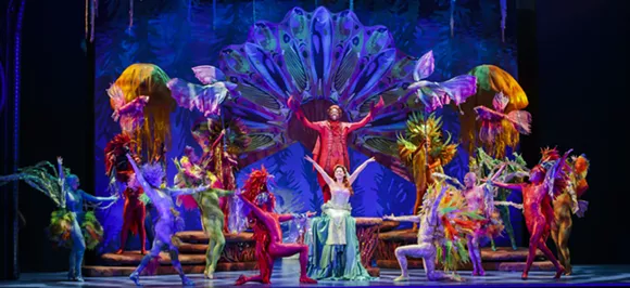 The cast of Disney's The Little Mermaid, at the Dr. Phillips Center through March 12. - PHOTO BY MARK & TRACY PHOTOGRAPHY