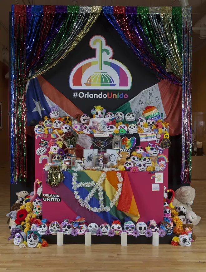 Dia de los Muertos 2016 ofrenda for Pulse at the National Museum of Mexican Art in Chicago - PHOTO BY MICHAEL TROPEA