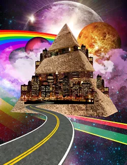 "Afrotopia 1,” by Stacey Robinson