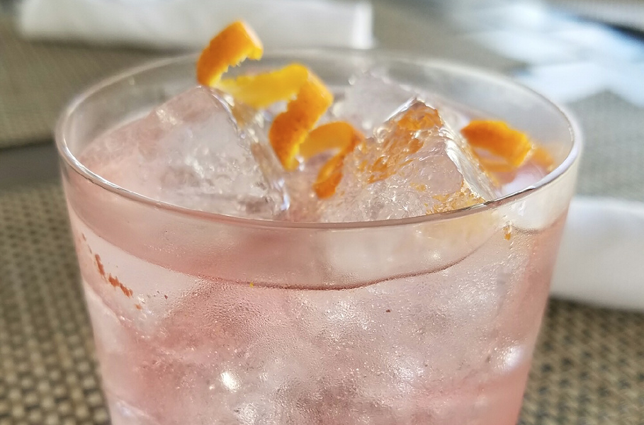 Hibiscus Gin + Tonic - PHOTO COURTESY 1921 MOUNT DORA