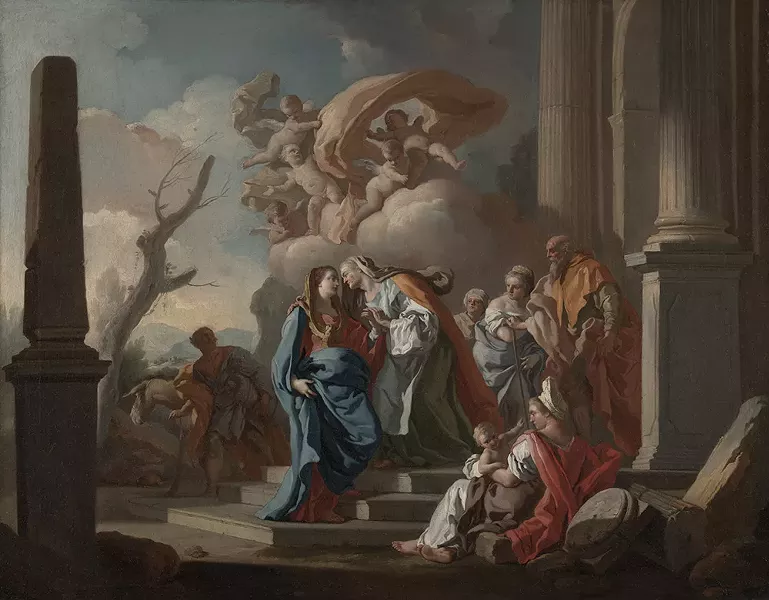 "The Visitation" - FRANCESCO DE MURA
