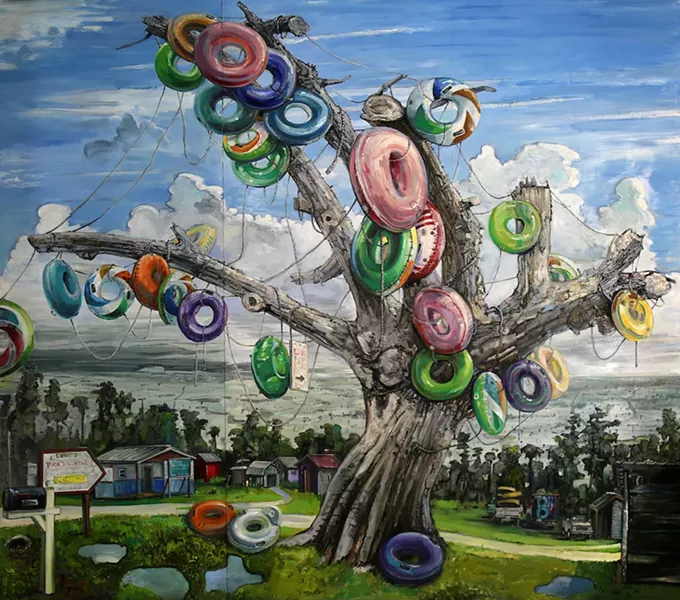 "Lowe's Tubes, Ichetucknee," 2018 - AMER KOBASLIJA