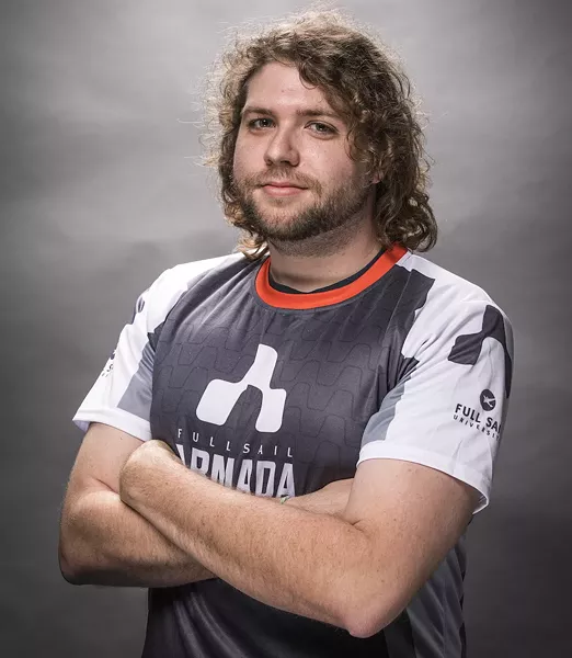 Eric Alpizar (gamer tag "HeavyCura") of the Armada - PHOTO VIA FULL SAIL UNIVERSITY