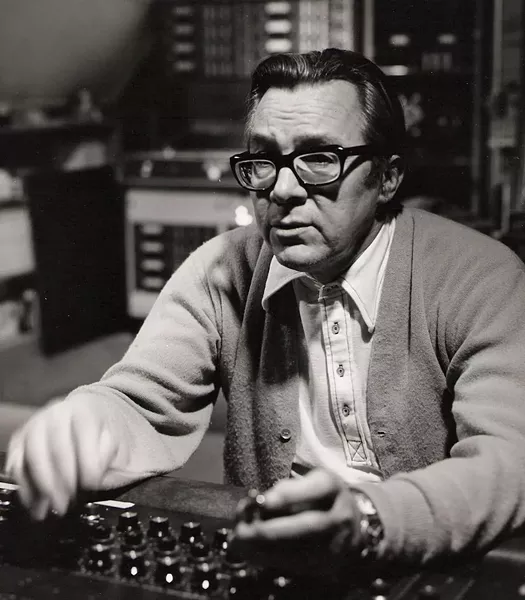 Ken Nordine - PHOTO COURTESY OF KEN NORDINE JR.
