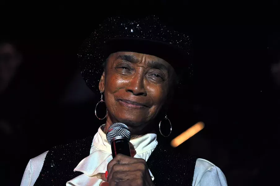 Norma Miller in 2009 at the Century Ballroom, Seattle, Washington - PHOTO BY JOE MABEL/CENTURY BALLROOM