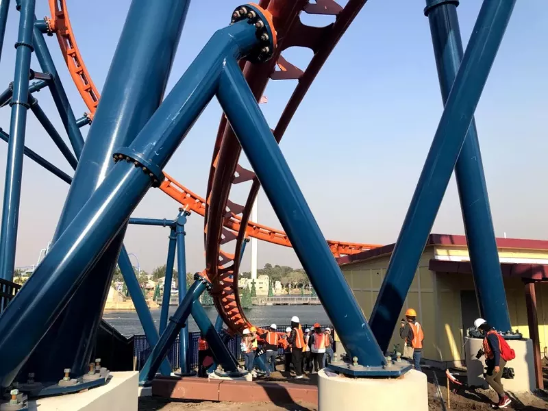 SeaWorld's Ice Breaker hardhat tour, Jan. 21, 2020 - PHOTO BY SETH KUBERSKY