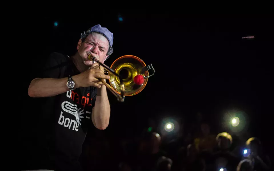 'Trombone Magic,' by Elias Faingersh - PHOTO BY ASHLEIGH GARDNER, COURTESY ORLANDO FRINGE