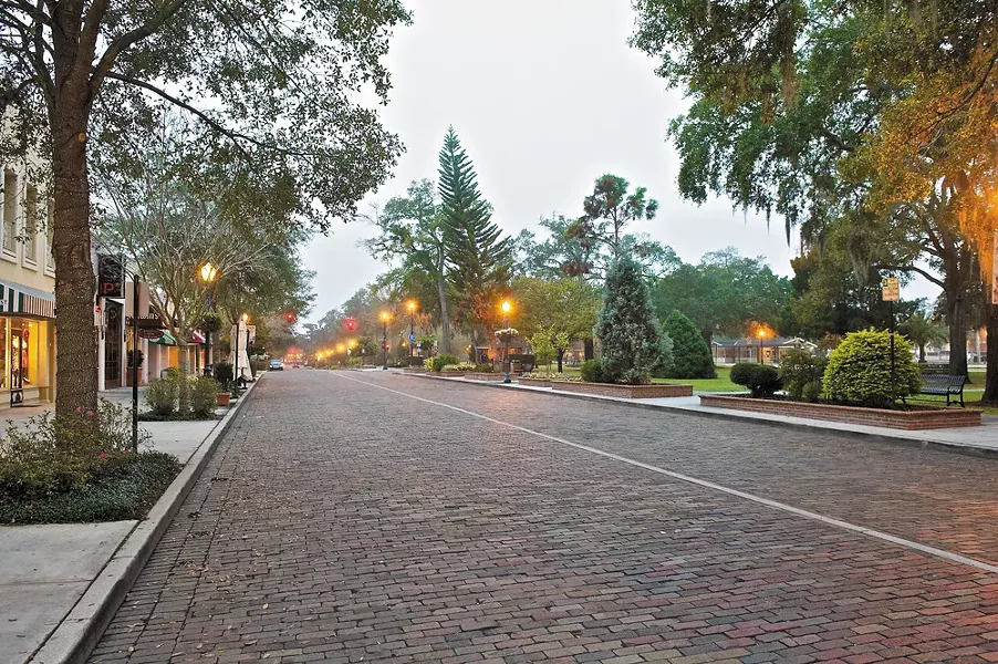 Winter Park's Park Avenue - PHOTO BY BARRY KIRSCH