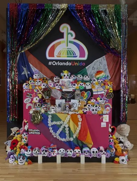 Dia de los Muertos 2016 ofrenda for Pulse at the National Museum of Mexican Art in Chicago - PHOTO BY MICHAEL TROPEA
