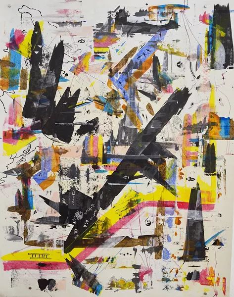 Matt Duke, 'Under Cover,' from Drawing the Unseen, at Art and History Museums – Maitland through Dec. 17