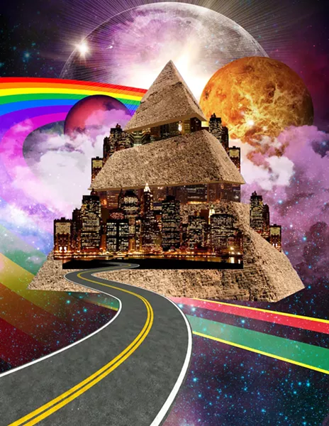 "Afrotopia 1,” by Stacey Robinson