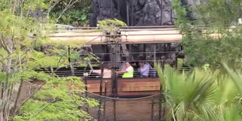 Video Shows Test Ride At Universal S Skull Island Reign Of Kong