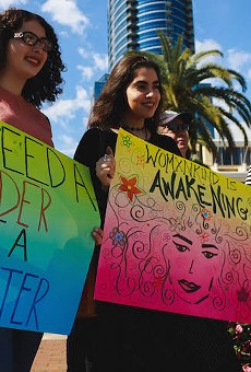 Thousands attend intersectional reckoning at Orlando Women's March