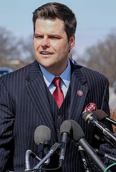 Matt Gaetz defends a Central Florida Proud Boy who was banned from Twitter for Islamophobic post