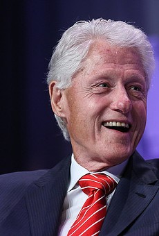 President Bill Clinton will be campaigning at Rollins College Monday night